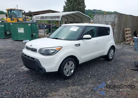2016 Kia Soul z USA, uszkodzony, nr VIN KNDJN2A27G7267025